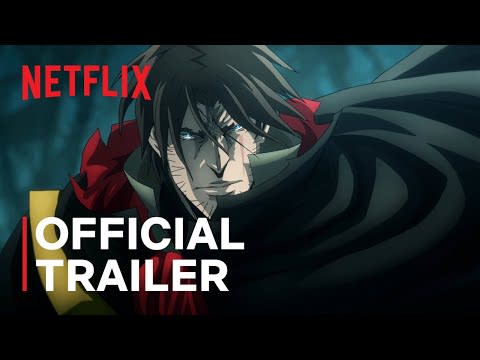 <p>Netflix's<em> Castlevania</em> adapts the gothic Japanese video game of the same name, and focuses on the fight to defend the nation of Wallachia from Dracula and his council of vampires. The show ran for <a href="https://deadline.com/2021/04/castlevania-canceled-end-season-4-premiere-date-netflix-new-series-universe-1234735439/" rel="nofollow noopener" target="_blank" data-ylk="slk:four seasons;elm:context_link;itc:0;sec:content-canvas" class="link ">four seasons</a>, and a spin-off series set during the French Revolution is <a href="https://twitter.com/NetflixGeeked/status/1403385425109061633" rel="nofollow noopener" target="_blank" data-ylk="slk:reportedly already in the works;elm:context_link;itc:0;sec:content-canvas" class="link ">reportedly already in the works</a>.</p><p><a class="link " href="https://www.netflix.com/watch/80095241" rel="nofollow noopener" target="_blank" data-ylk="slk:Watch Now on Netflix;elm:context_link;itc:0;sec:content-canvas">Watch Now on Netflix</a> </p><p><a class="link " href="https://play.google.com/store/apps/details?id=jp.konami.epjCastlevania2&hl=en&gl=US" rel="nofollow noopener" target="_blank" data-ylk="slk:Play the Game;elm:context_link;itc:0;sec:content-canvas">Play the Game</a></p><p><a href="https://www.youtube.com/watch?v=L7iWXfZzEMc&ab_channel=Netflix" rel="nofollow noopener" target="_blank" data-ylk="slk:See the original post on Youtube;elm:context_link;itc:0;sec:content-canvas" class="link ">See the original post on Youtube</a></p>