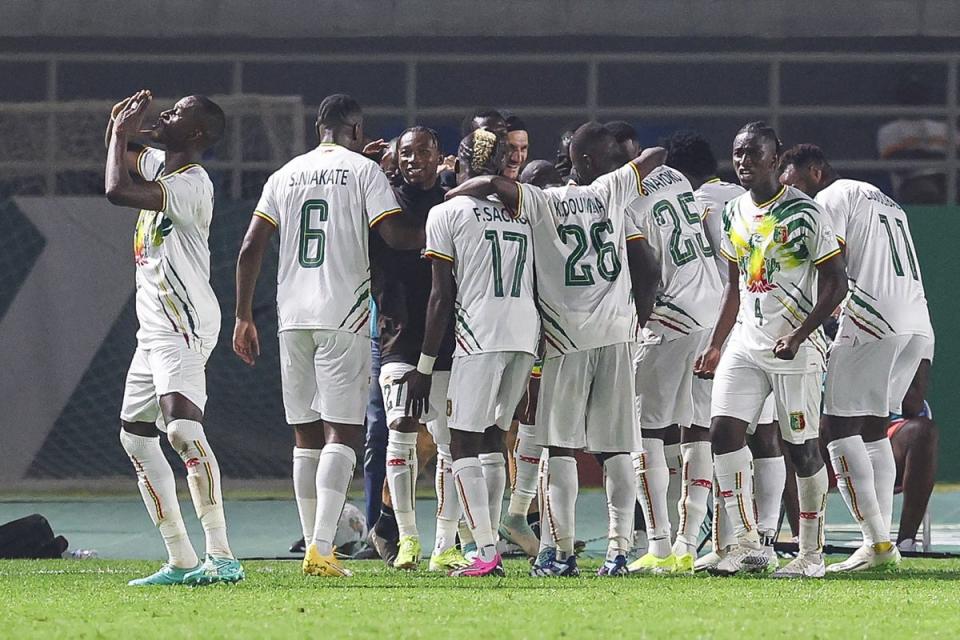 Mali topped their group to reach the knockout stages (AFP via Getty Images)