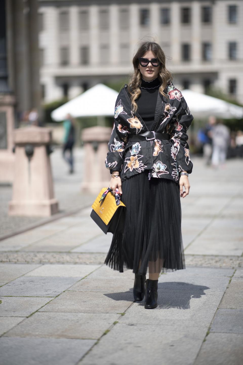 <p>Berlin Fashion Week Street Style Juli 2017 (Bild: Getty Images) </p>