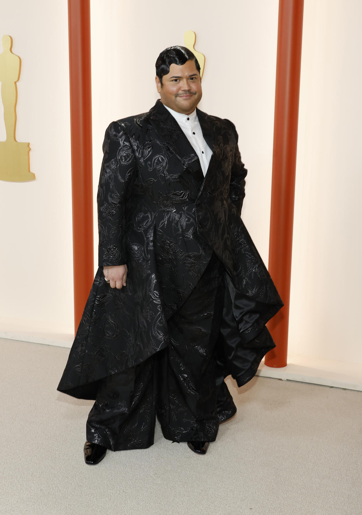 HOLLYWOOD, CALIFORNIA - MARCH 12: Harvey Guillen attends the 95th Annual Academy Awards on March 12, 2023 in Hollywood, California. (Photo by Mike Coppola/Getty Images)