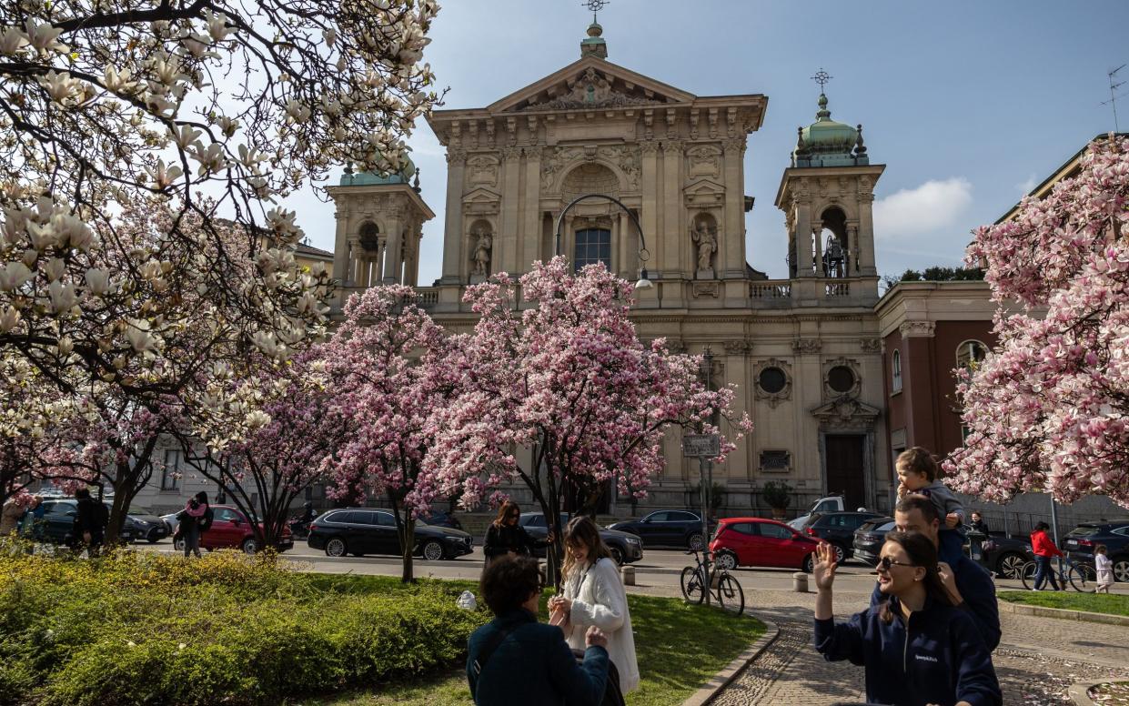 Milan has pledged to plant three million trees by 2030 to help tourists avoid the worst of the heat