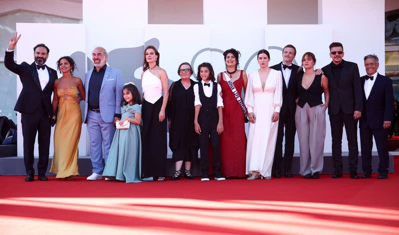 The 80th Venice Film Festival - Premiere for the film "Zielona Granica" (Green Border) in competition