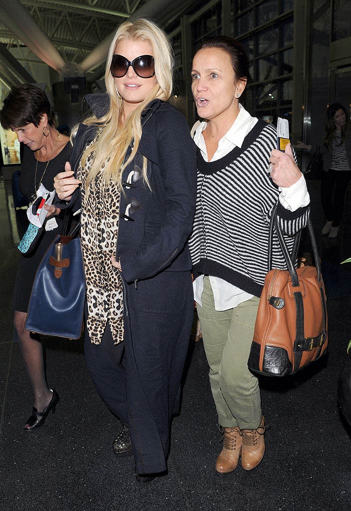 Jessica Tina Simpson JFK Airport