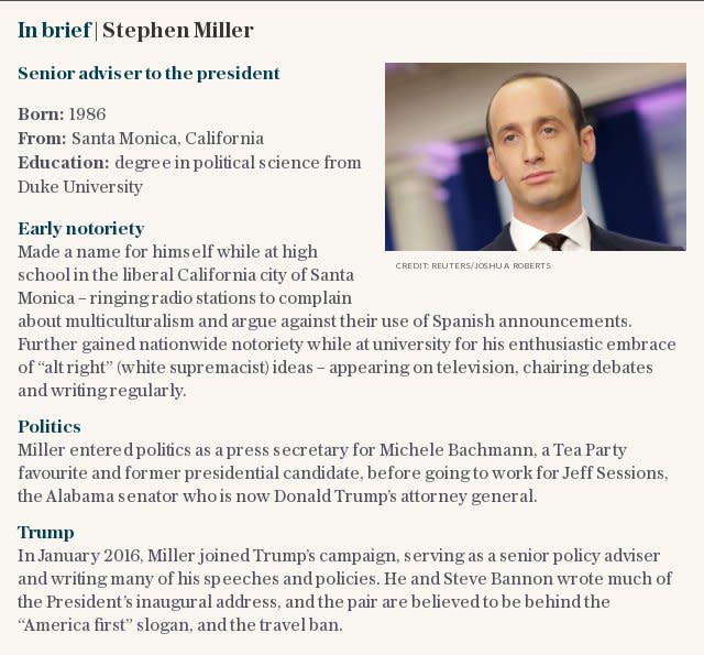 In brief | Stephen Miller