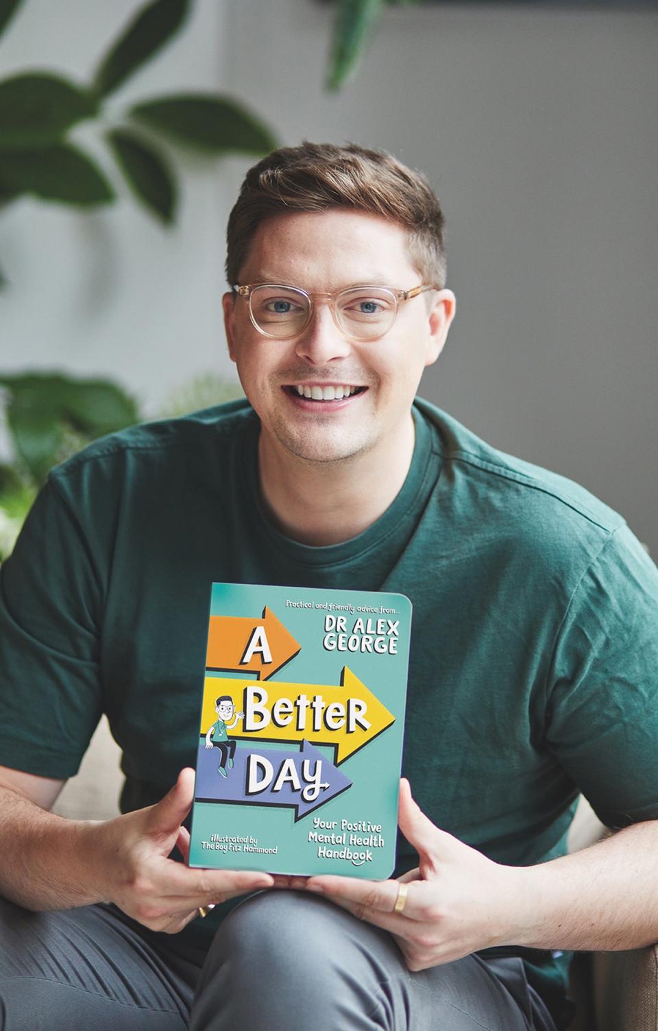 Dr Alex George with his new book ‘A Better Day’ (Supplied)