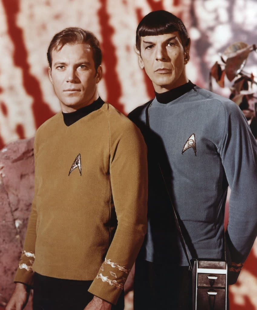 James T. Kirk "Captain Kirk" and Mr. Spock (Star Trek)