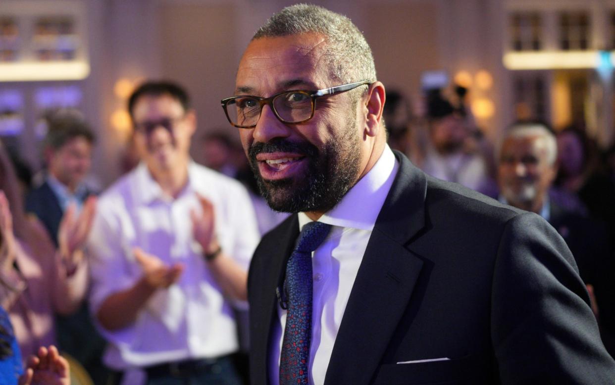 James Cleverly is one of five contenders to be the next leader of the Conservative Party