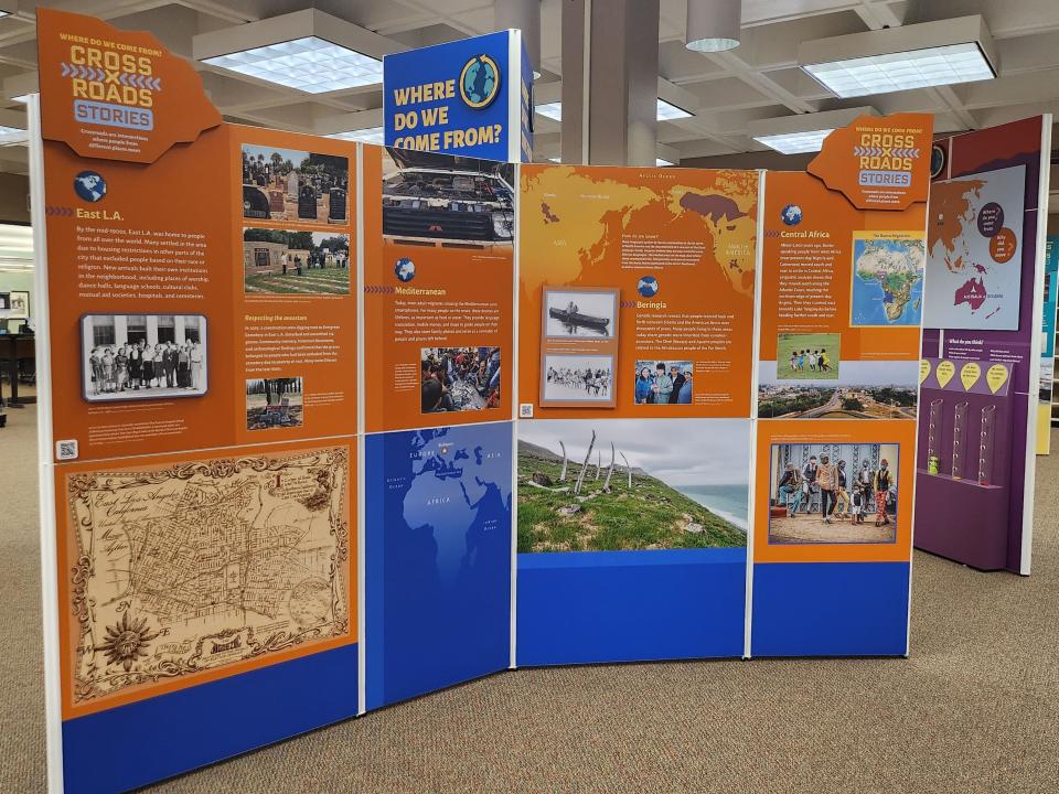 The downtown location of the Amarillo Public Library explores migration with a new exhibit, "World on the Move," which is free and open to the public. The traveling exhibit is available for viewing now until June 16.