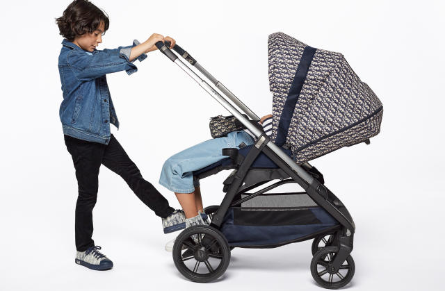 Dior releases it's first-ever baby stroller in collaboration with Inglesina  and it comes a matching diaper bag too - Luxurylaunches