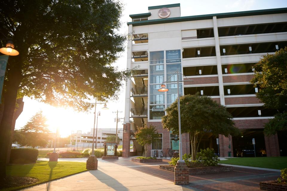 The North Deck at the American Tobacco Campus provides parking just a short walk from Durham Bulls Athletic Park and was designed partially to accommodate Bulls fans driving in for games. However, team officials still deal with complaints when it comes to parking, as longtime fans have grown accustomed to parking in the same spots and walking through the same gates, despite other nearby options.