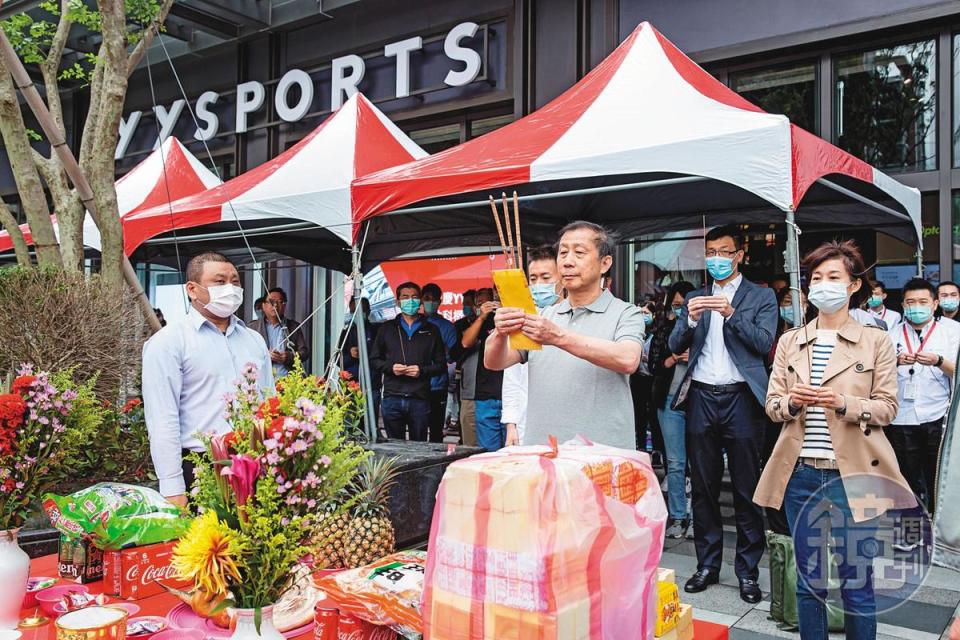 上週四「YYsports竹科概念店」低調成立，是寶成轉型計畫的關鍵一環。