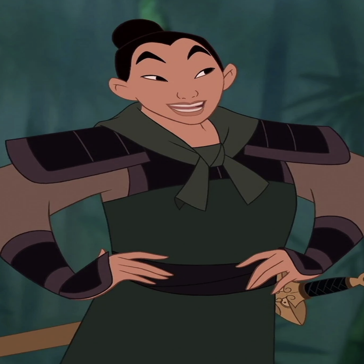 Mulan in the movie