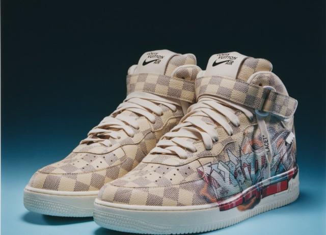 The Louis Vuitton x Nike Air Force 1's Covert Journey to the