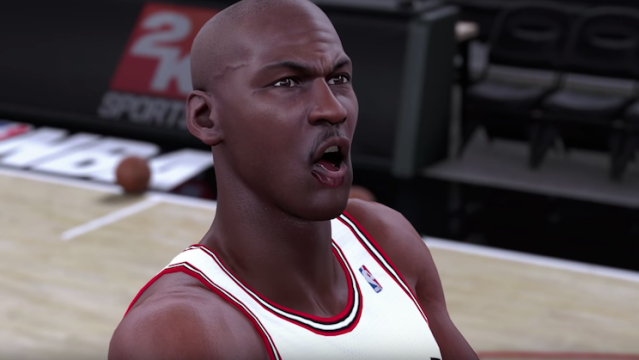 NBA 2K18' is trying to fix this weird Michael Jordan tongue glitch