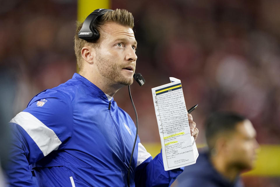 Los Angeles Rams coach Sean McVay and Arsenal manager Mikel Arteta held a two-hour phone call this week to talk strategies for players amid the coronavirus pandemic.