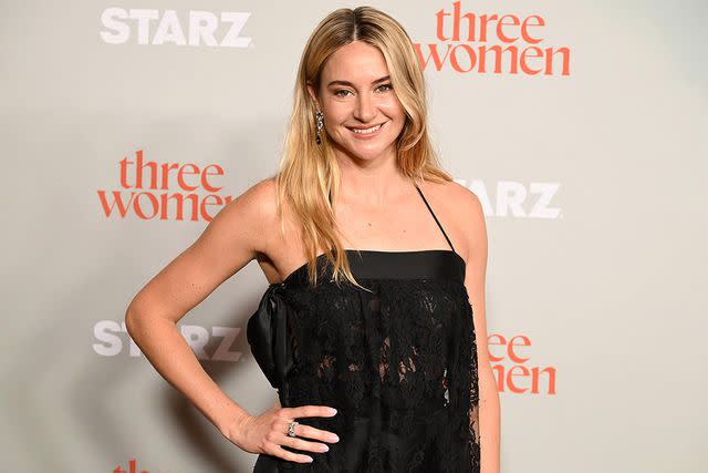 <p>Dave Kotinsky/Getty Images</p> Shailene Woodley attends "Three Women" New York Premiere on September 9, 2024.