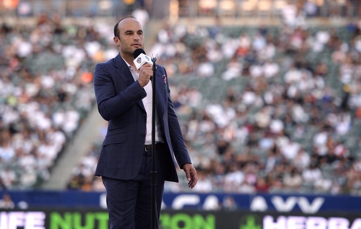 Landon Donovan will serve as interim coach of the San Diego Wave.