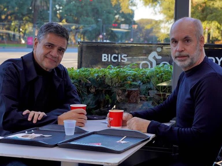 Jorge Macri y Horacio Rodríguez Larreta