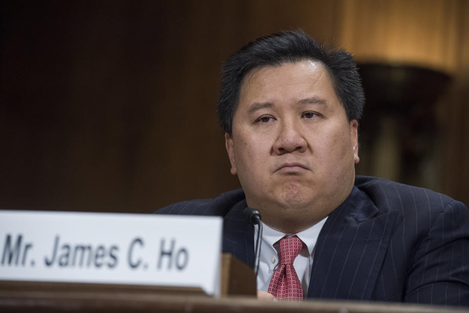 James Ho, now a judge on the 5th Circuit, donated thousands of pro bono hours to a&nbsp;conservative legal group that takes up cases opposing LGBTQ rights. Collins, Murkowski and Portman all voted to confirm him.