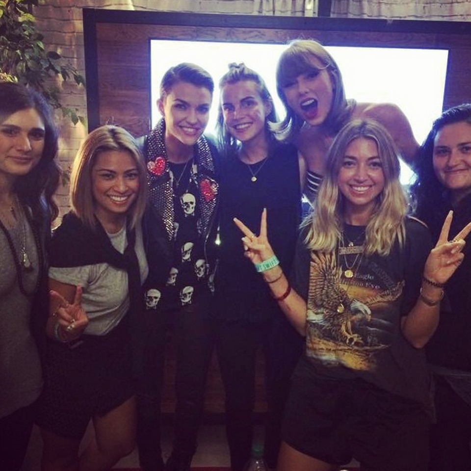 Ruby Rose and Taylor Swift