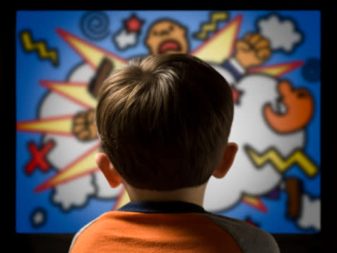 Vigila qué ven tus hijos en la televisión - Thinkstockphotos