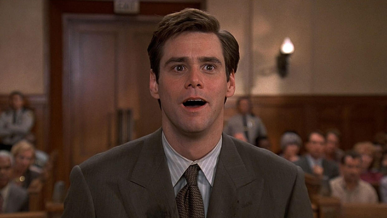  Jim Carrey in Liar Liar. 