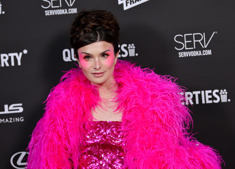 Dylan Mulvaney attends the 2023 Queerties Awards in Los Angeles on Feb. 28. 