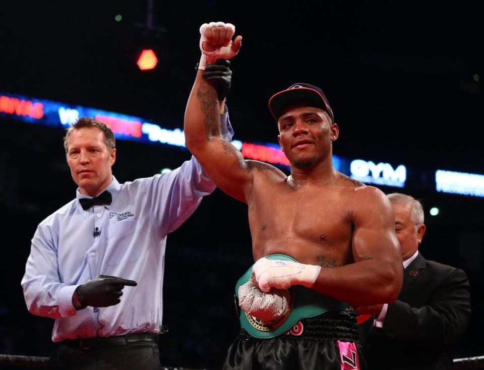 Oscar Rivas (26-0): The Canada-based Colombian knocked out Bryant Jennings in January to announce himself as a contender in the heavyweight scene (Getty Images)