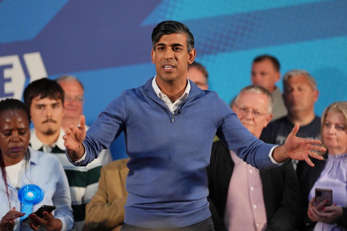 Prime Minister Rishi Sunak will remain an MP as he won his constituency seat of Richmond and Northallerton <i>(Image: Jonathan Brady/PA Wire)</i>