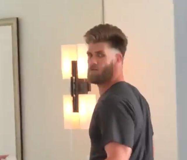 Here's the real reason Bryce Harper was using two hair dryers – New York  Daily News