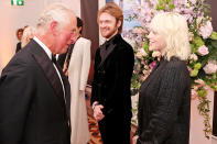 <p>Prince Charles also had a moment with the singer. </p>