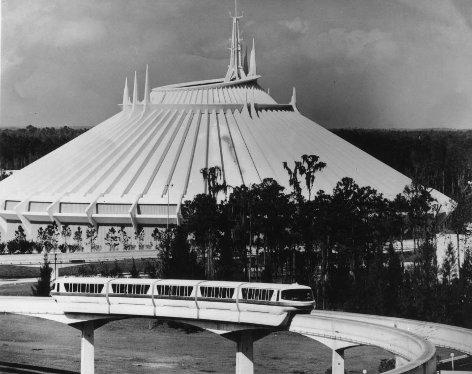 1975: Space Mountain, Walt Disney World Resort, Orlando, Florida