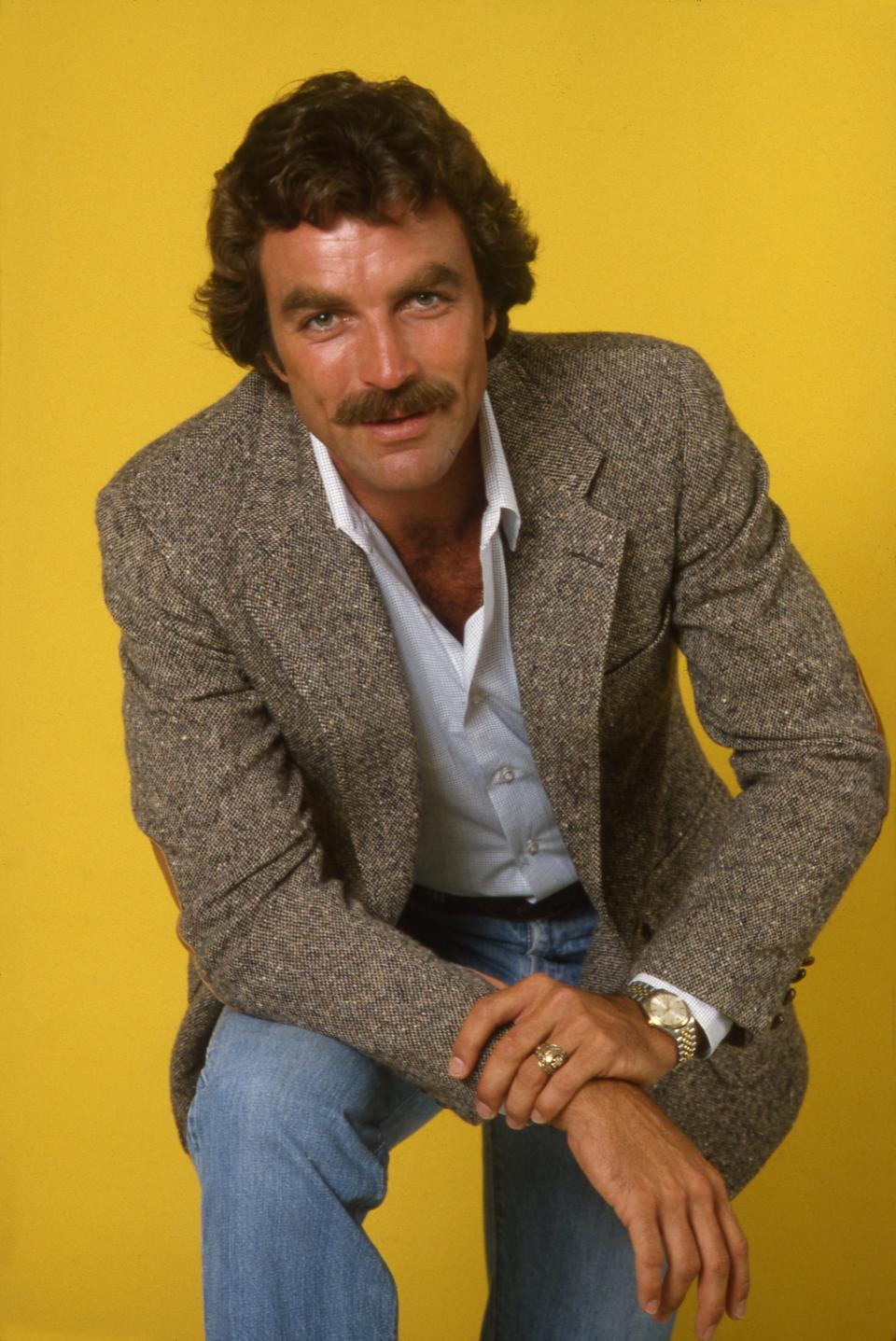 Tom Selleck is the original moustache king. (Getty Images)