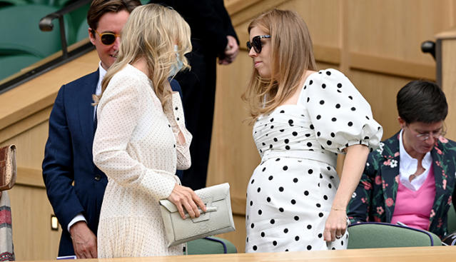 Princess Beatrice Showed Off Her Baby Bump at Wimbledon We Have