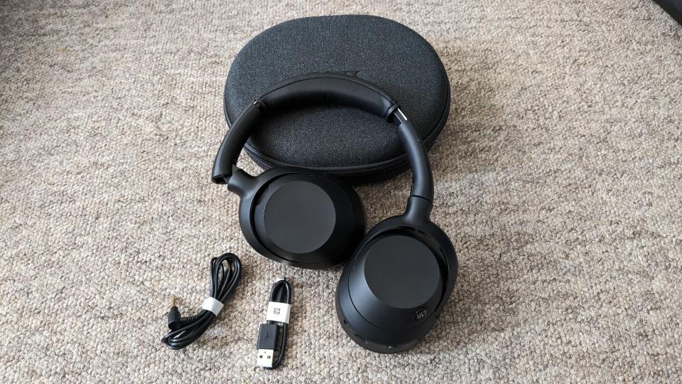 Sony ULT Wear with case and cables