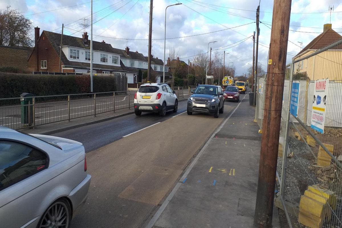 Widening - Improvement works are happening across Ashingdon Road <i>(Image: Newsquest)</i>