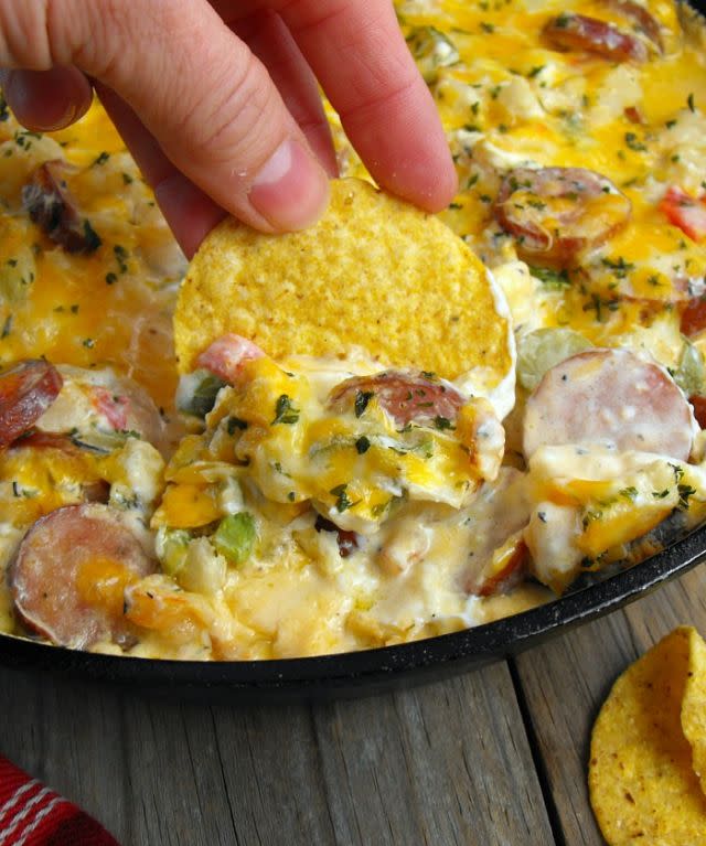 Hot Jambalaya Dip