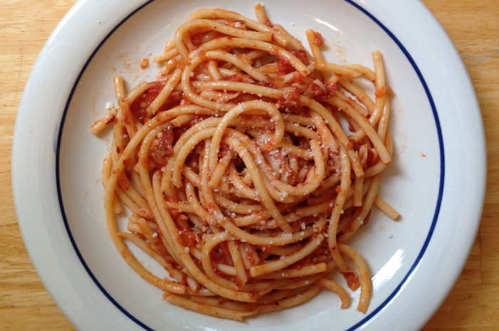 Bucatini All’amatriciana