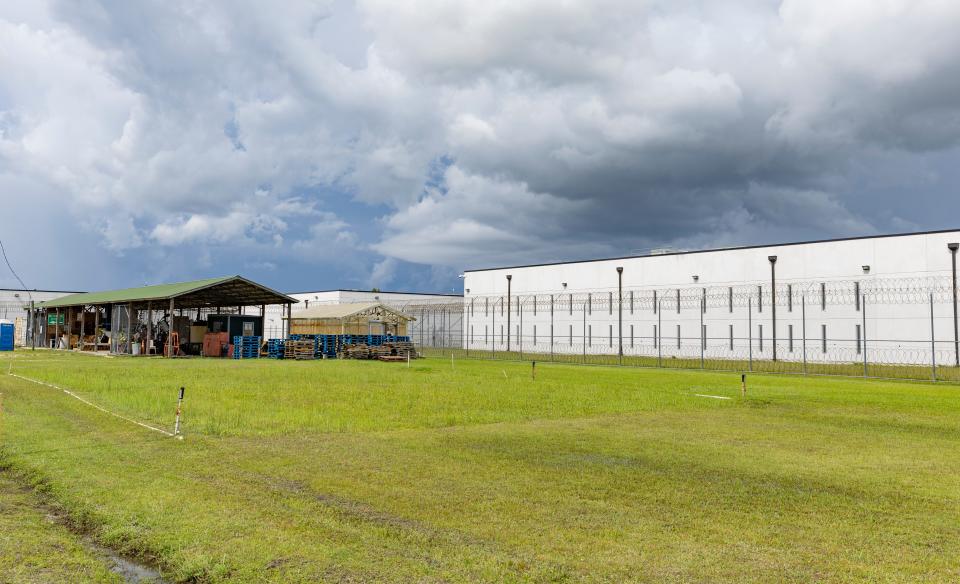 Overcrowding at the Bay County Jail could see some relief if plans go through to build a new addition to the jail. Major Rick Anglin says the new addition will be added to the back of the current jail in the are pictured.