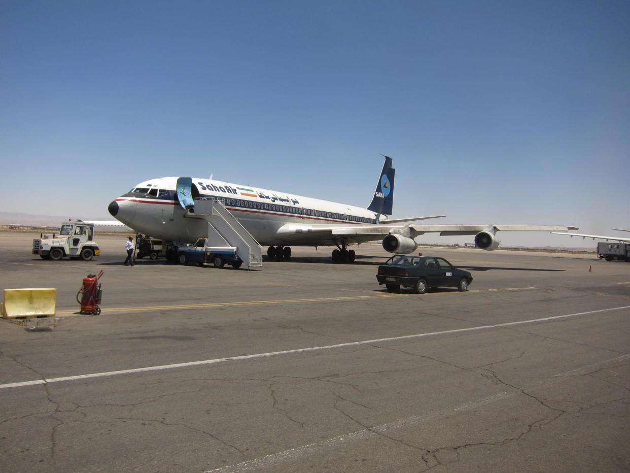 Dream trip: the last scheduled Boeing 707, working for Saha Air in Iran: Charles Kennedy