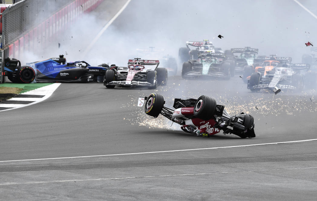 Crash F1 on X: It was all going so well, time for the pasta gun. #F1  #DutchGP 🇳🇱  / X