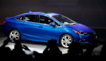 <p>No. 8 most reliable car: Chevrolet Cruze <br> Price as tested: $23,145 <br> (Photo by Bill Pugliano/Getty Images) </p>