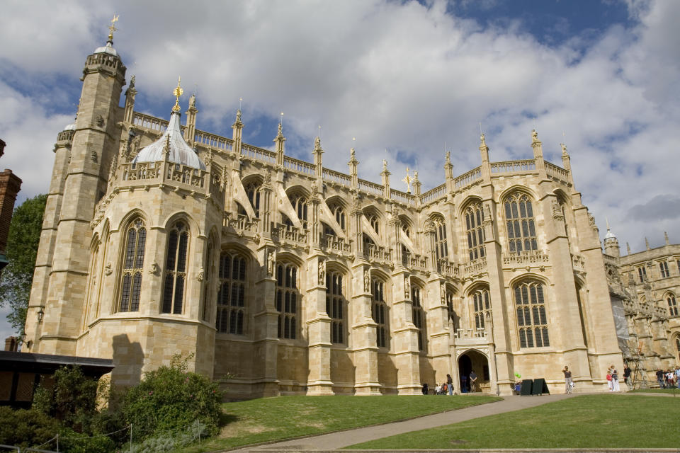 Parte del Castillo de Windsor, propiedad de la reina Isabel II (Foto: Getty)