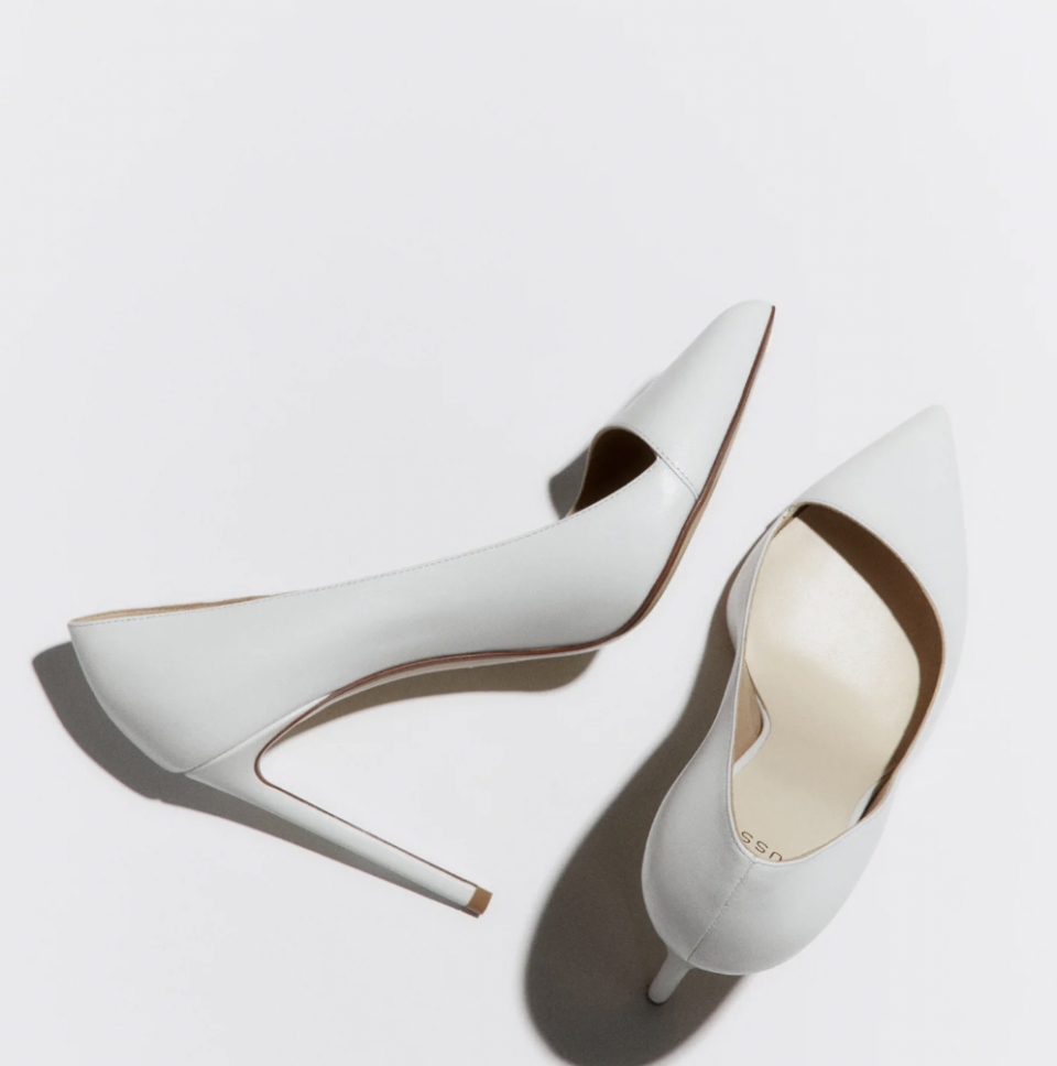 Francesco Russo shoes in white. 
