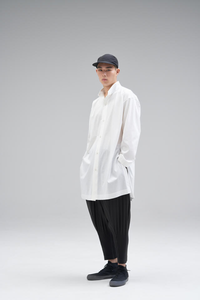 Pleats Please Issey Miyake Plissé Shirt - Black