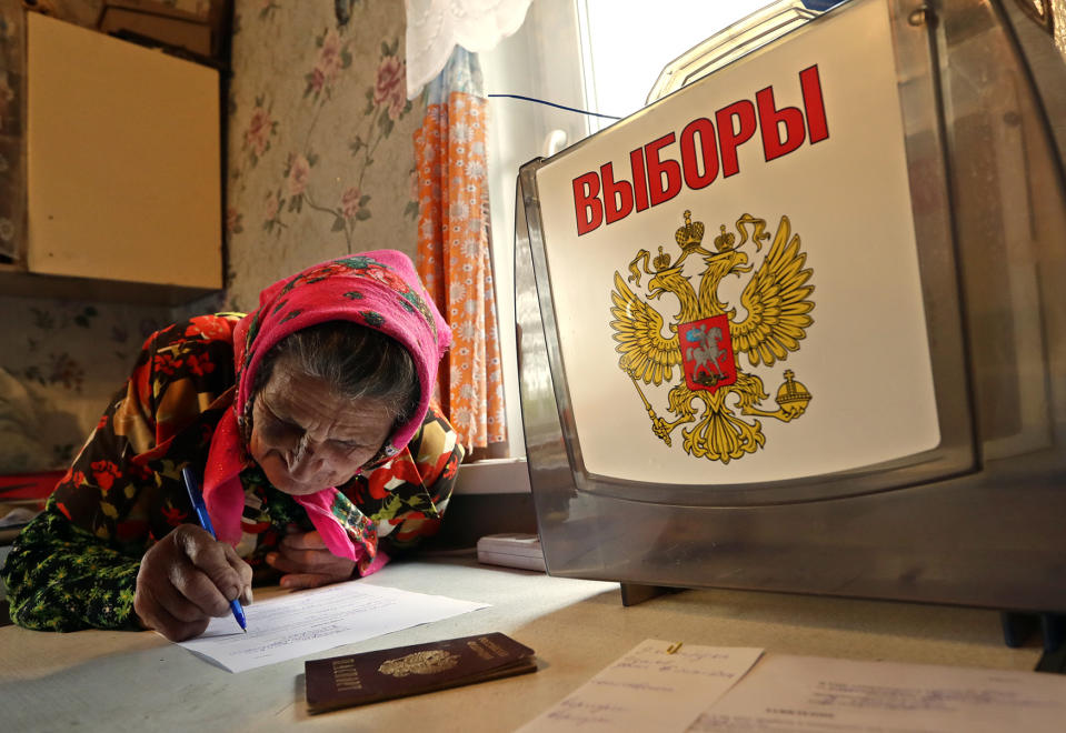 Russian holds parliamentary elections