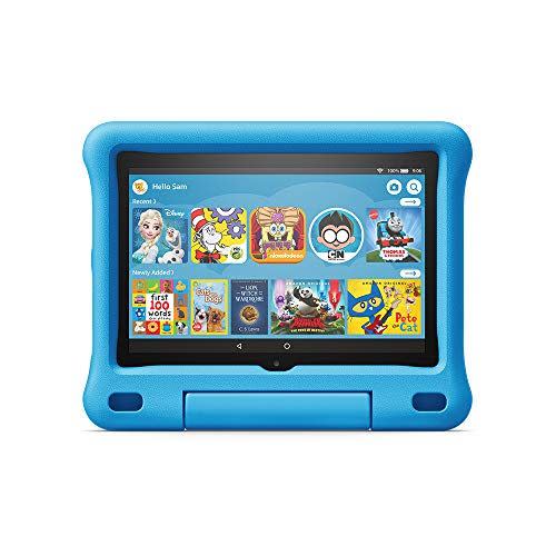 <p><strong>Amazon</strong></p><p>amazon.com</p><p><strong>$139.99</strong></p><p>When you invest in a tablet for your kids, it opens up the door for them to <strong>play and learn on the same device</strong>. The Fire HD 8 Tablet is a super durable option thanks to the included case. When you purchase one of these tablets, your kid gets access to tons of content (like apps, videos and games) with Kids+, which is free for a year, then it's just $3/month. <em>Ages 3+</em></p><p><strong>RELATED:</strong> <a href="https://www.goodhousekeeping.com/electronics/g28772953/best-tablets-for-kids/" rel="nofollow noopener" target="_blank" data-ylk="slk:The Best Tablets for Kids, According to Parents and Tech Experts;elm:context_link;itc:0;sec:content-canvas" class="link ">The Best Tablets for Kids, According to Parents and Tech Experts</a></p>