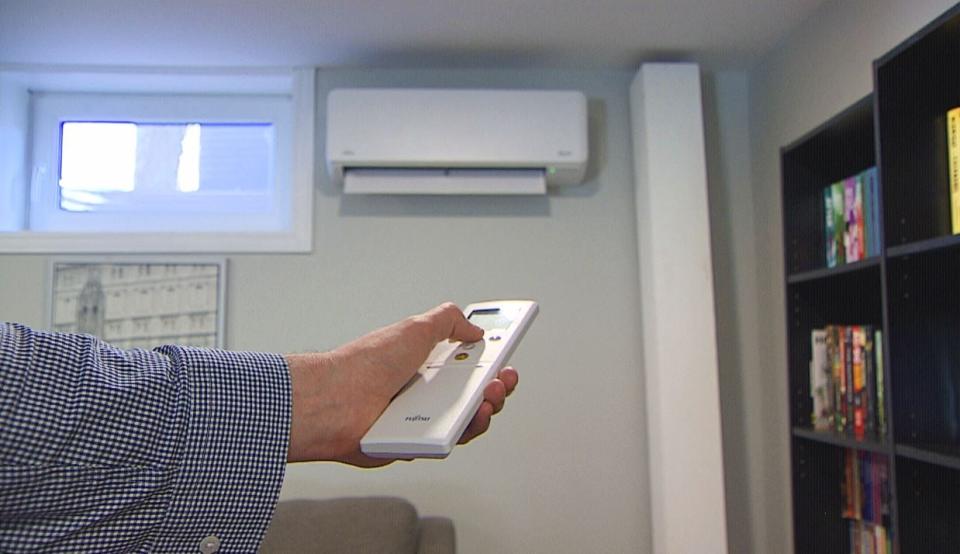 Some heat pumps can regulate temperatures in only a portion of a home, depending on their size and placement, and that means an additional heat source may be required. (Alex MacIsaac/CBC - image credit)