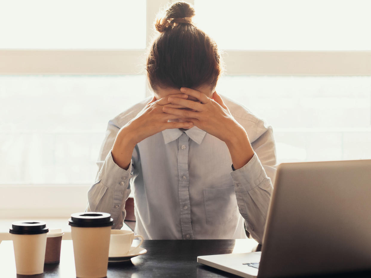 More than half of young people surveyed named 'being put on the spot' as a primary cause of work anxiety: iStock