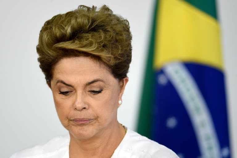 Brazilian President Dilma Rousseff is fighting allegations she tried to mask the depth of economic troubles during her 2014 re-election victory